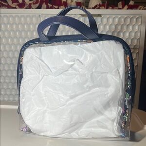 Vera Bradley Blue Toiletry Bag